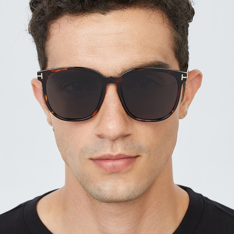 Michelle Tortoise Square TR90 Sunglasses