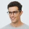 Eugene Gray Square TR90 Eyeglasses