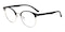 Smith Black/Golden Browline TR90 Eyeglasses