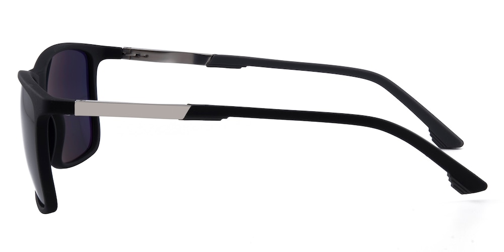 Pangnirtung Black Rectangle TR90 Sunglasses