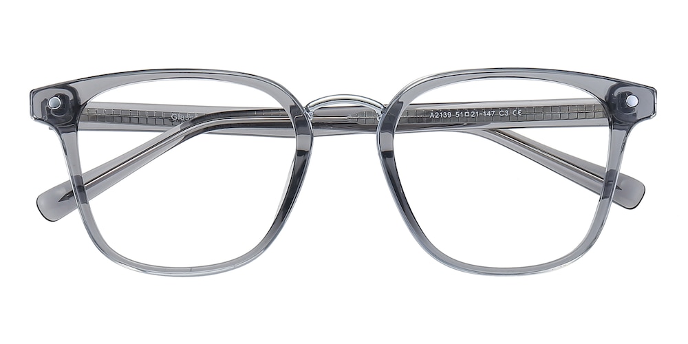 Southey Gray Square Acetate Eyeglasses