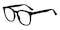Burbank Black Rectangle Acetate Eyeglasses