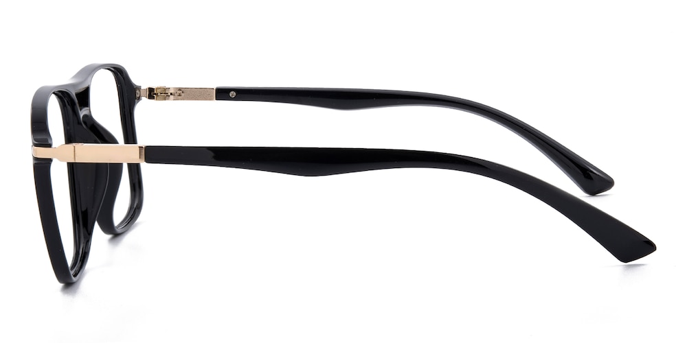 Wilcox Black Aviator TR90 Eyeglasses