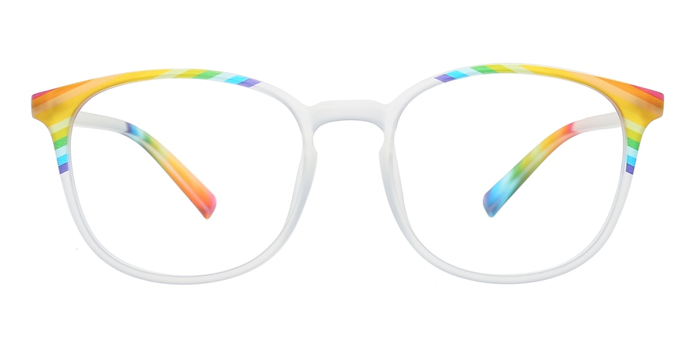 Tallahassee Multicolor/Crystal Square TR90 Eyeglasses
