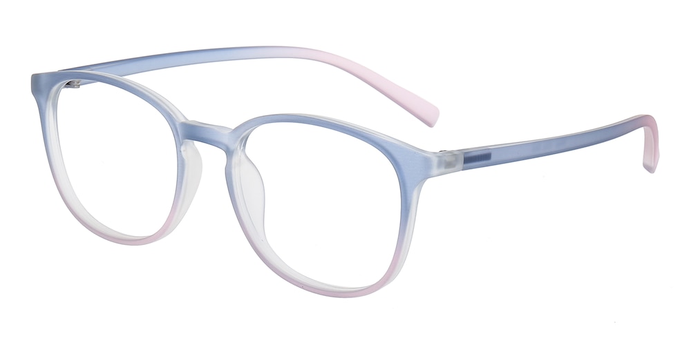 Theresa Purple/Pink Square TR90 Eyeglasses