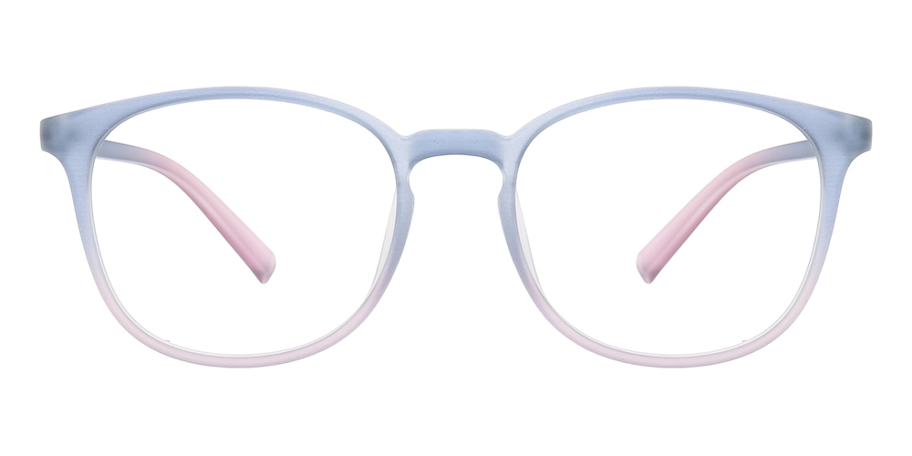 Theresa Purple/Pink Square TR90 Eyeglasses