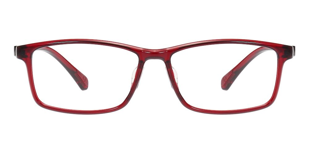 Myers Red Rectangle TR90 Eyeglasses
