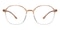 Ziv Brown/Crystal Polygon TR90 Eyeglasses