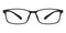 Yardy MBlack Rectangle TR90 Eyeglasses