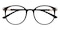 Woolf Black Round TR90 Eyeglasses