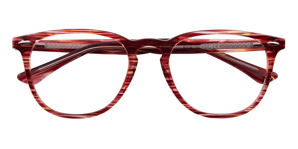 Chico Red multicolor Rectangle TR90 Eyeglasses