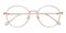 Clara Crystal/Golden Round TR90 Eyeglasses