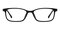 Bronx Black/Red Rectangle TR90 Eyeglasses