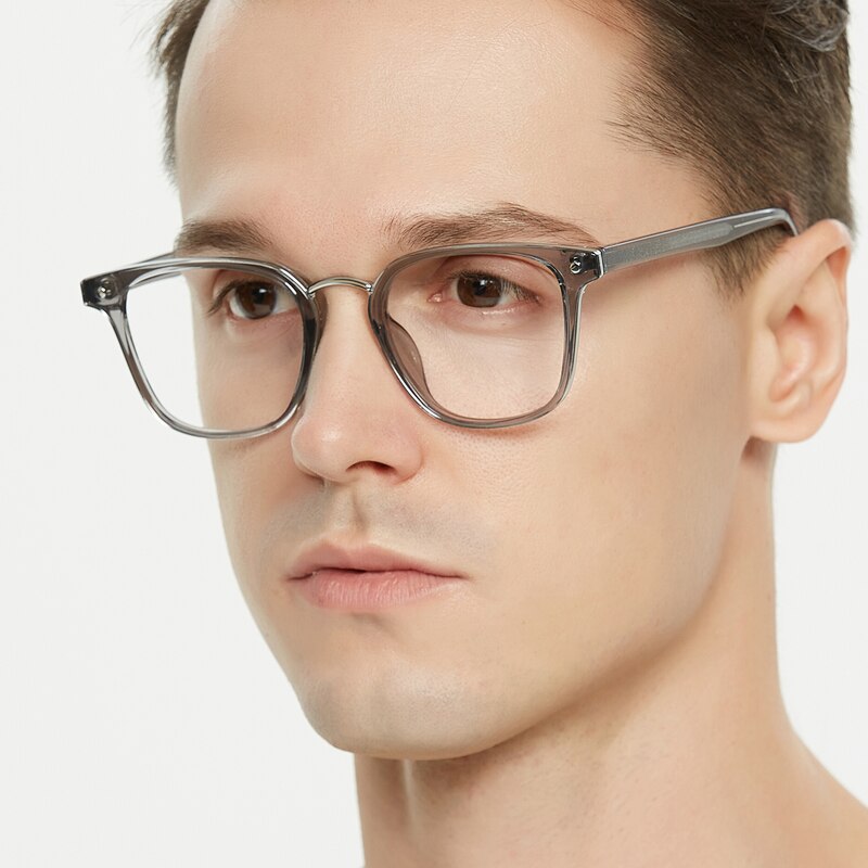 Southey Gray Square Acetate Eyeglasses