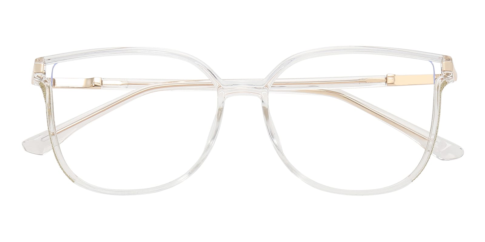 Cat Eye Eyeglasses, Full Frame Crystal TR90 - FP2510