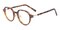 Harvey Tortoise Oval Acetate Eyeglasses