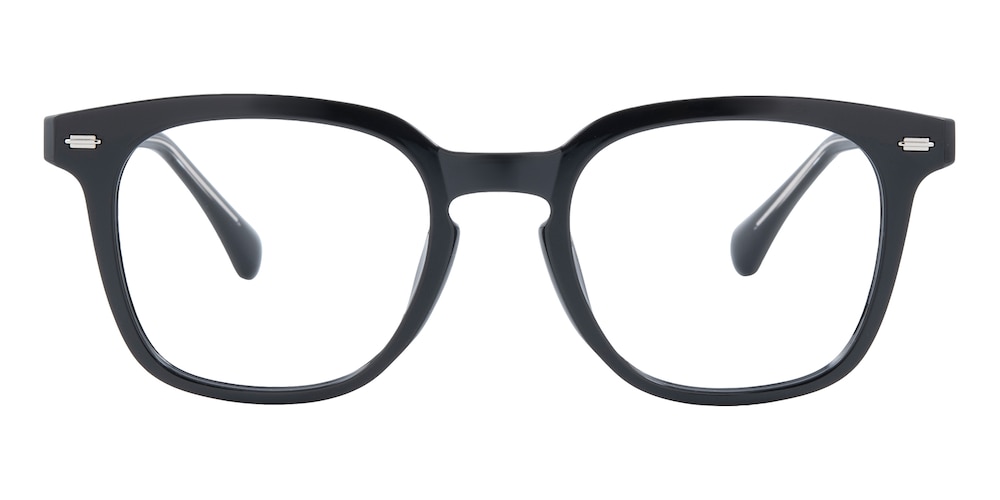 Annapolis Black Square Acetate Eyeglasses