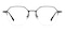 Kingston Gunmetal Polygon Titanium Eyeglasses