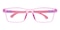 Niki Pink Rectangle TR90 Eyeglasses