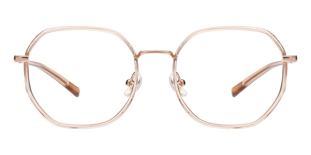 Andrea Champagne Polygon TR90 Eyeglasses