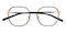 Andrea Black Polygon TR90 Eyeglasses