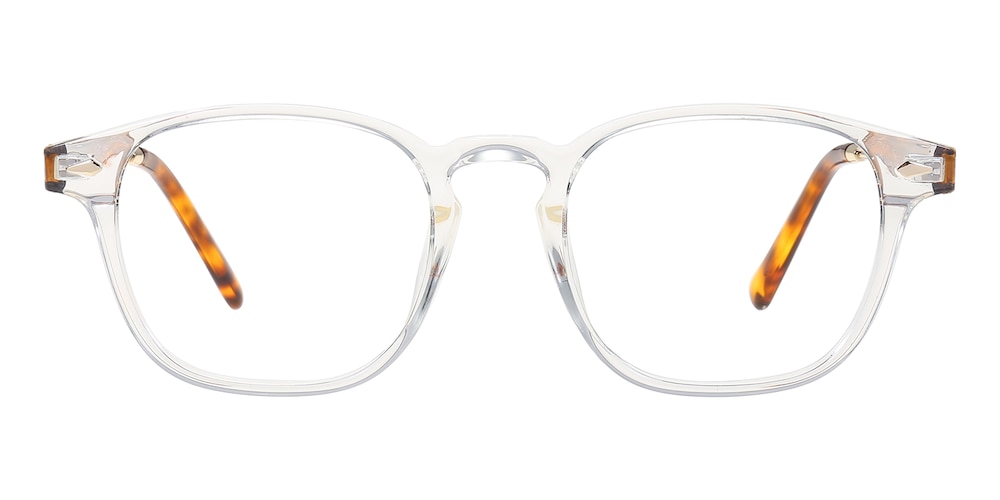 Colusa Crystal/Tortoise Square TR90 Eyeglasses