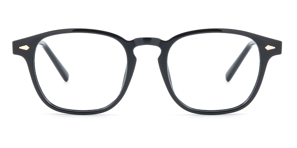 Colusa Black Square TR90 Eyeglasses
