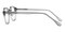 Calaveras Gray Polygon TR90 Eyeglasses