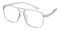 Plains Gray Aviator TR90 Eyeglasses