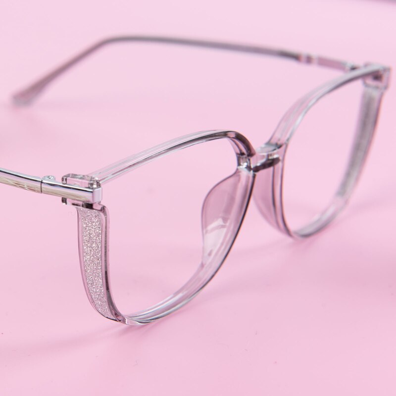 Hannah Gray Cat Eye TR90 Eyeglasses