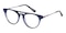 Fairfax Blue Aviator Acetate Eyeglasses