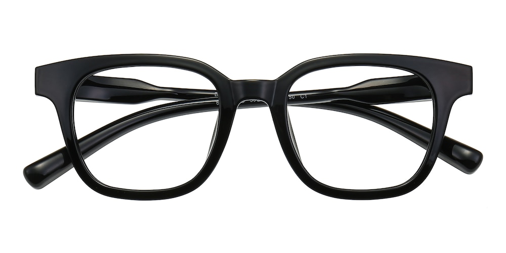 Abraham Black Square TR90 Eyeglasses