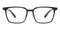 Bishop Deep Gray Rectangle TR90 Eyeglasses
