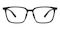 Bishop MBlack Rectangle TR90 Eyeglasses