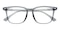Christ Gray Rectangle TR90 Eyeglasses