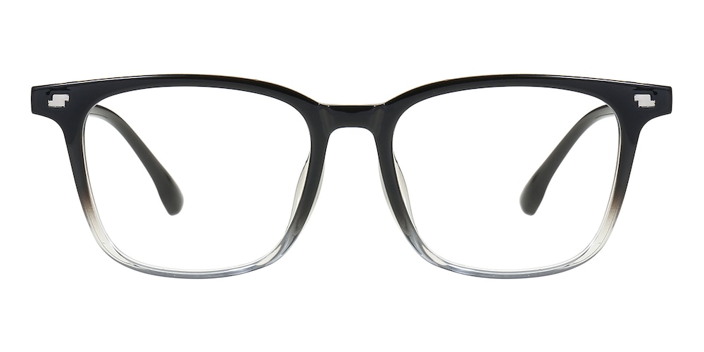 Christ Black/Crystal Rectangle TR90 Eyeglasses