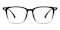 Christ Black/Crystal Rectangle TR90 Eyeglasses