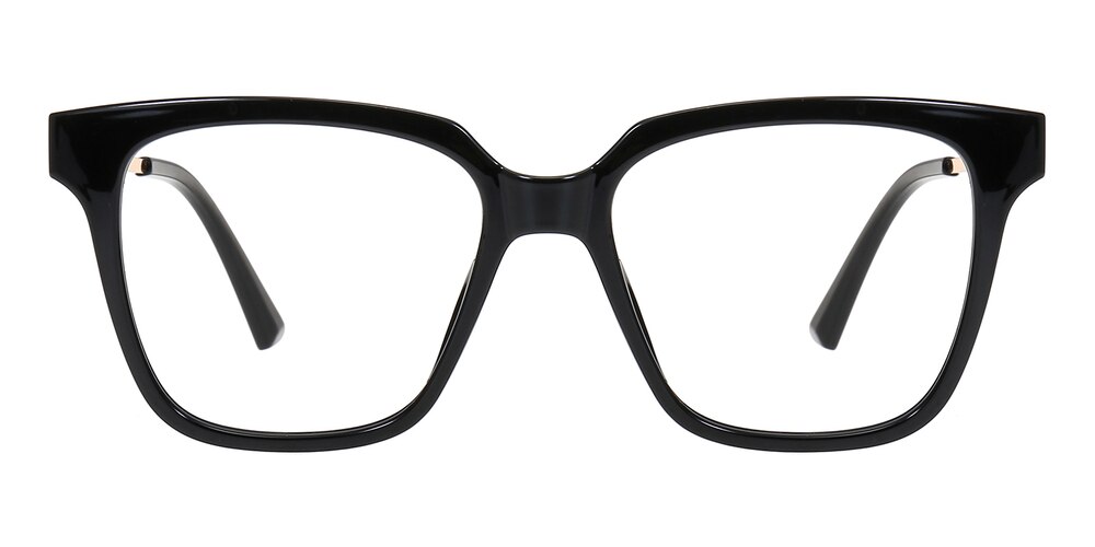 Edith Black/Golden Square TR90 Eyeglasses