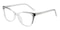 Ethel Crystal/Black Cat Eye TR90 Eyeglasses