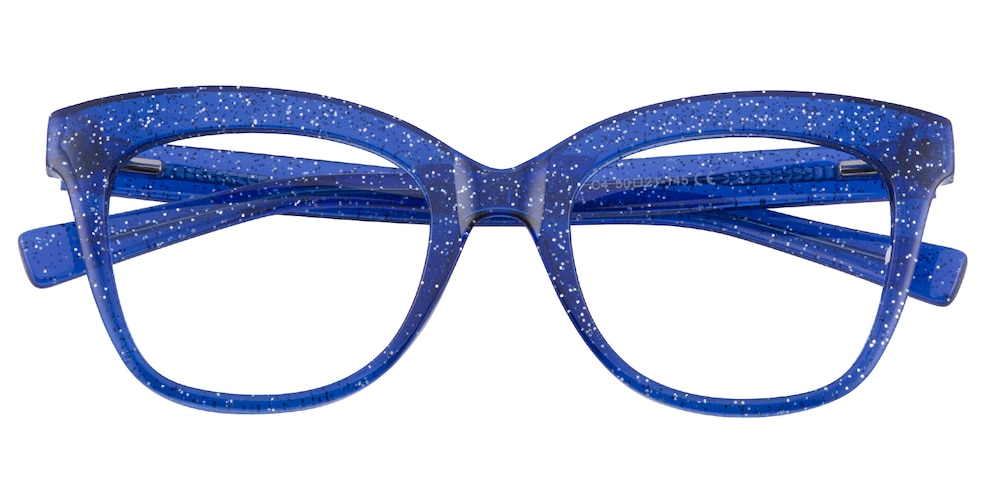 Lee Blue Cat Eye TR90 Eyeglasses