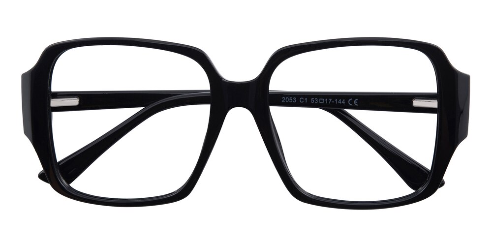Marcia Black Square TR90 Eyeglasses
