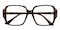 Marcia Tortoise Square TR90 Eyeglasses