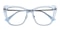 Hilda Airy Blue/Silver Cat Eye Acetate Eyeglasses