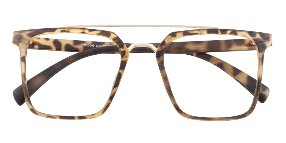 Woolley Tortoise/Golden Aviator TR90 Eyeglasses
