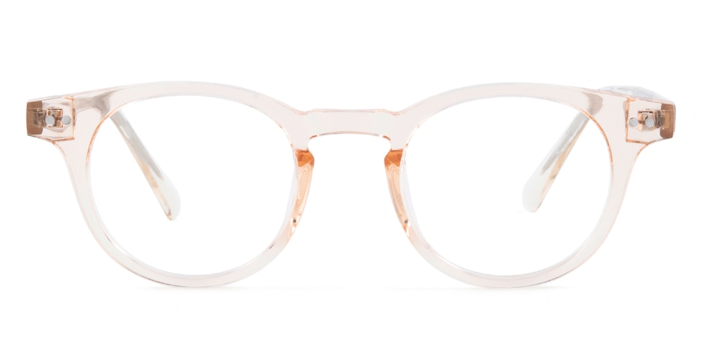 Waterville Champagne/Crystal Round Acetate Eyeglasses