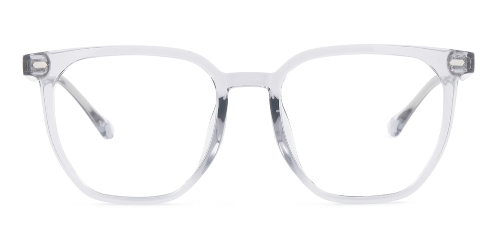 Abilene Gray Square Acetate Eyeglasses