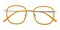 Alexandria Yellow/Silver Square Acetate Eyeglasses