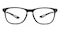 Booth Black/Green Rectangle TR90 Eyeglasses