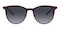 Chamomile Red Round TR90 Sunglasses