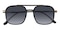 Dean Black/Golden Aviator TR90 Sunglasses